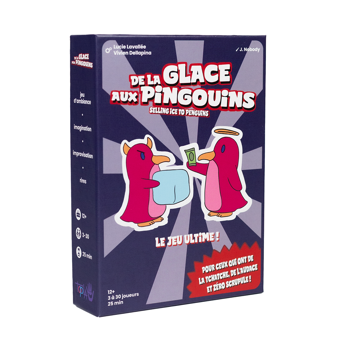 Couverture de De la Glace aux Pingouins